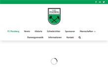 Tablet Screenshot of fc-penzberg.de